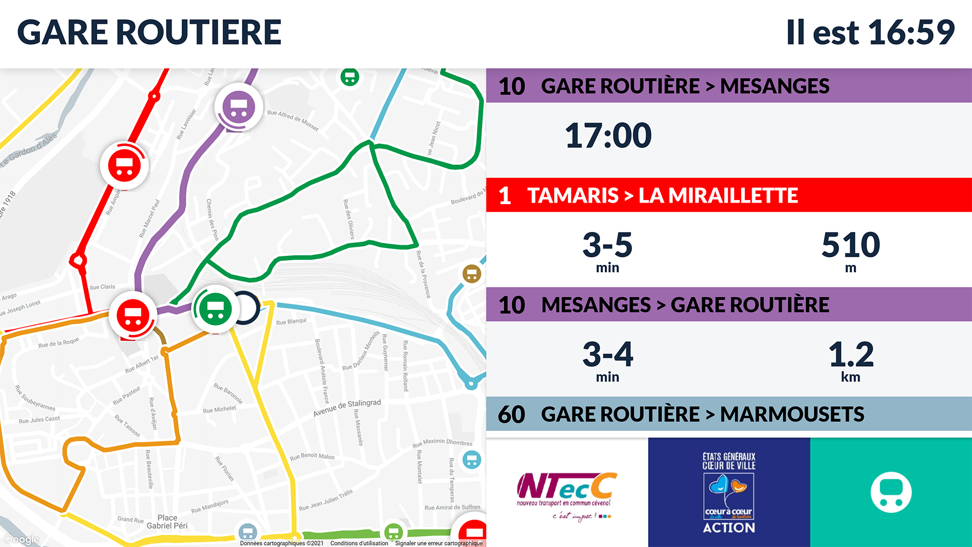 Zenbus information voyageurs BIV