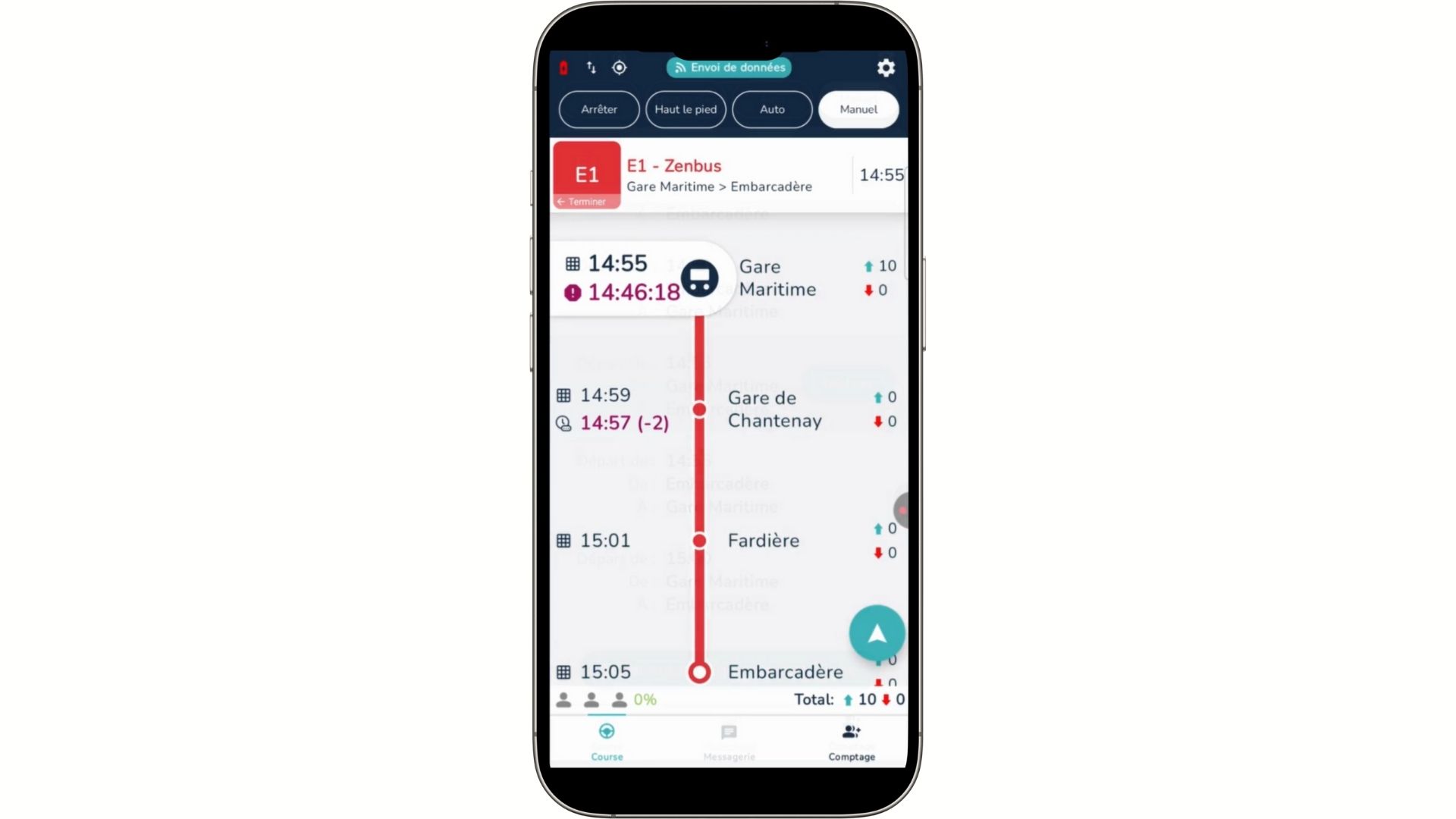 Zenbus SAEIV conducteur Driver+
