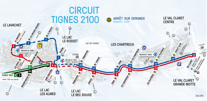 Circuit Tignes 2100